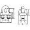 US Type Wire Rope clip/clamp/grip