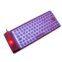 109 key EL flexible silicone keyboard