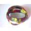 Colour blending silica gel bangle
