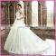 CE500 Beautiful China Custom Made Sweetheart Cathedral Train Lace White Ready Made Wedding Dress