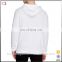 OEM service low price sweat wholesale 100% cotton plain white hoodie