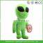Custom green and orange alien doll toy