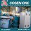 wood stair railing by cnc wood curve band saw machine from COSEN CNC