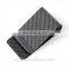 Factory sale custom carbon fiber black money clip