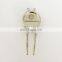 wholesale Metal Golf Divot Tool made of zinc alloy in shiny silver finish as repair tool in stock