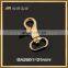 High Quality Gold Plated Snaphook For Handbag, Customized Gold Snaphook, Zinc Alloy Gold Color Snaphook