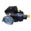 Axial piston pump with integral precision meauring scale