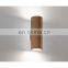 Outdoor corten steel modern wall lights for street decor