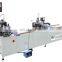 Aluminum window door automatic feeding double  corner crimping machine