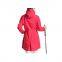 Waterproof Hiking Camping Long Sleeve Outdoor Gear Rain Jacket With Hoodies for Women