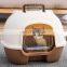 Fully Closed  Pet Poop Cleaning Box Deodorant Anti-splash Cat Litter Box