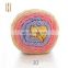 High Quality Colorful 2.03NM Worsted Cotton Blended Knitting Yarn