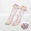 Baby Girl Summer Socks Toddler Solid Color Sweet Knee Socks 4Colors for 0-3T