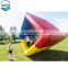 Hot-sale giant outdoor interactive inflatable cube flip it team building roller game