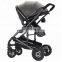 Leather baby stroller cadeirinha carrinho de bebe pram carriage
