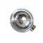 3 inch SS304 Hemispherical lid with 1/2 inch fnpt top port and open 1/2 inch side port
