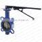 Ductile Iron Center Line EPDM Lined wafer butterfly Valve DN40-DN200
