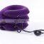 Three layer full neck Cervical neck adjustable traction device inflation vertebra tractor belt