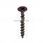 Assorted Steel Nail 17X27 Nails Drywall Screws 25mm Black Head Thread for Wood Furniture Cabinet
