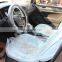 JZ 5 in 1 set high quality one-off car seat cover white and clear car plastic waterproof seat cover