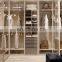 Modern glass door wooden Wardrobe cloghtes storage cabinet design