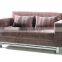Brown Modern Bedroom Furniture Foldable Hotel Sofa Bed