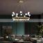 Simple Modern Style Ceiling Chandelier Bedroom Indoor Decor Hotel Home Ring Round LED Pendant Light