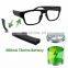 Outdoor sport invisible camera glasses hd 1080p eye glasses with hidden camera