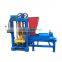Hot sale QT4-25BH mobile hollow interlocking cement block brick making machine for price