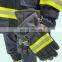 Special Flame Retardant Woven Fabric And Canvas Fabric Sewn Fireman Fire Fighting Glove