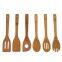 Christmas Bamboo Cooking Utensil 5 Kitchen Spatula Spoon set China Manufacturer