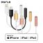 White Lighting cable to 3.5mm for iphone apple MFi certificated headphone jack audio adapter for iPhone XS