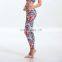 OEM Customized 2021 Allover variety Printed Feather Galaxy Super soft Brushed Print Elastic Sexy Leggings for Women