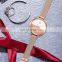SHENGKE Casual Ladies Watch Two-tone Dial Stainless Steel Mesh Band  Watches Custom  Watch OEM K0035L Reloj Para Mujer