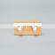 Direct Factory Supply Customized Logo Bathroom Adhesive Multi-Purpose Steel Wood Wall Hanger Hooks 2 Pack