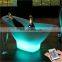 nightclub bars restaurant Illuminated Warm Colour plastic glowing led illuminated ice bucket for party