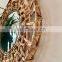 Wholesale Wall Decor Large Sunburst Water Hyacinth Mirror Boho Straw Mirror wall Vintage Decoration High Quality