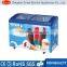 Commercial Curved sash door ice cream continuous freezer with ETL certificate