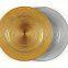 Cheap Vintage Glass Gold Silver Rimmed Wedding Under Plate Charger Wholesale