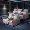 Private villa audio-visual room leather electric sofa home theater electric multi-functional sofa combination