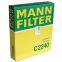 Filtre d'habitacle MANN original authentique, filtre de moteur de voiture C2240 17220 - RNA - A00 pour HONDA