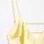 2025 Spring/Summer New Solid Color Back Hollow Satin Strap Dress