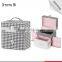 Ladies leather vanity bag nail box