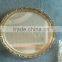 Polyurethane mirror frame PU decoration material high density classical wall mirror frame with high quality