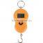 40KG smiling face like orange digital weighing scale fishing scale with metal hook