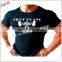 custom the high quality plain bodybuilding t-shirts for men