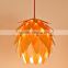 Wooden LED pendant light JK-8005B-29 Pine cone wood European fashion design style Modern Pendant light hanging lamps
