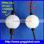 led light ball for dance disco light dance hanging 3d dmx rgb led ball application for the stage