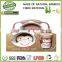 2015 hot selling natural melamine dinner set bamboo fibre kids dinner set                        
                                                Quality Choice