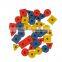 Creative Diy Toy Colorful Wooden Shape Bead Preschool Educational Wood Bead